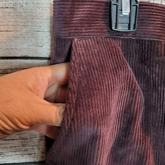 The Fox Collection Brown Velvet Pants Size 36X41 - Picture 2 of 8